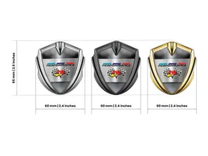 3D Emblem Badge Disegno Max